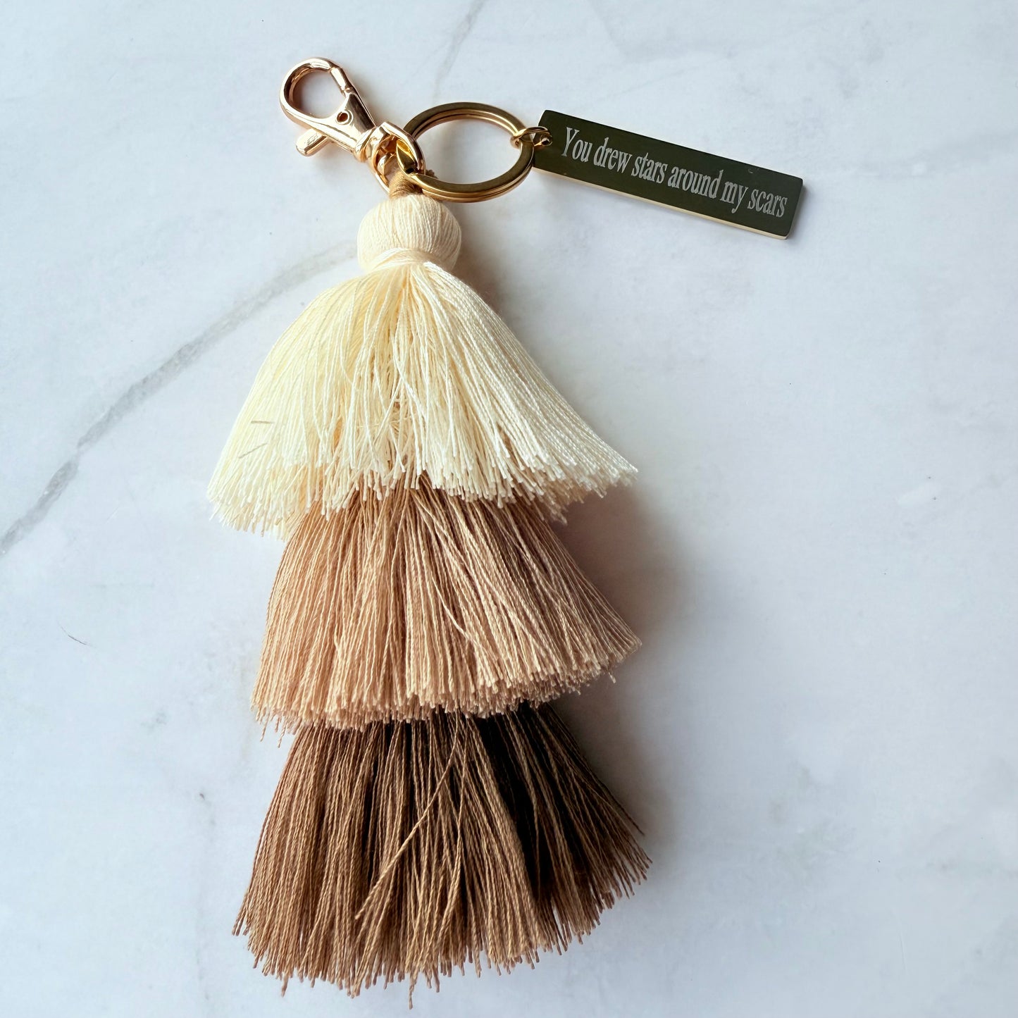 STARS & SCARS Tassel Bag Charm