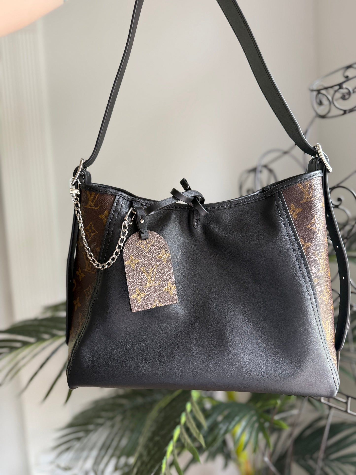 REP - Handmade Upcycled Mono Hobo Bag