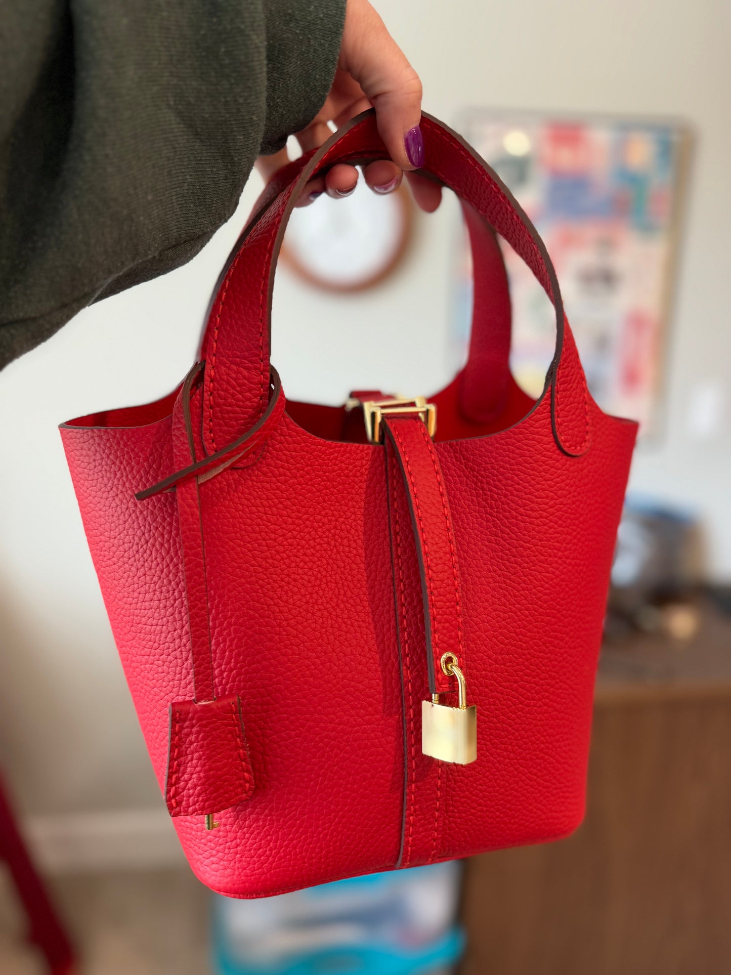 Mama SWICOTIN Handbag in Red