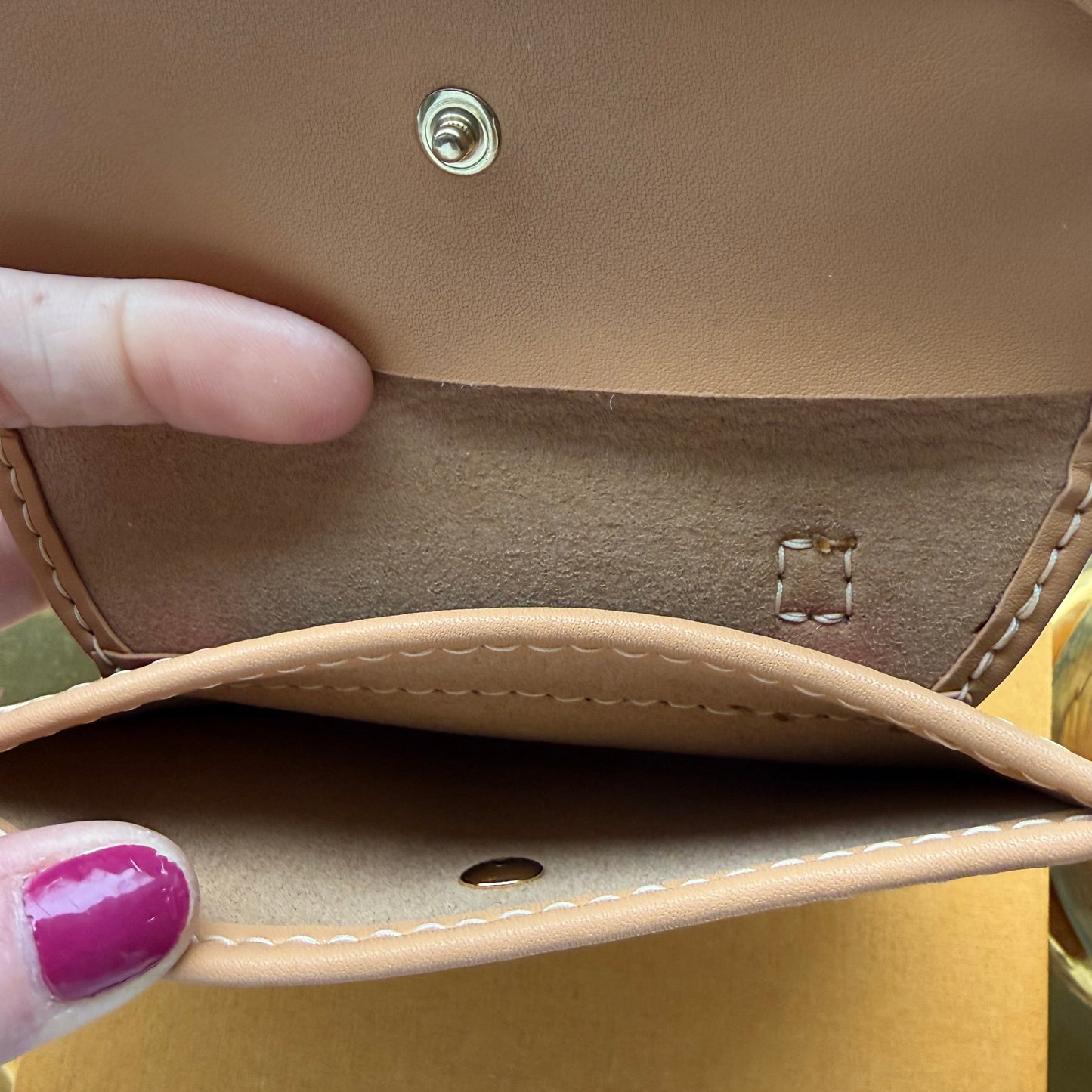 { CHERRY LIPSTICK } Handmade Cherry LV Card Wallet