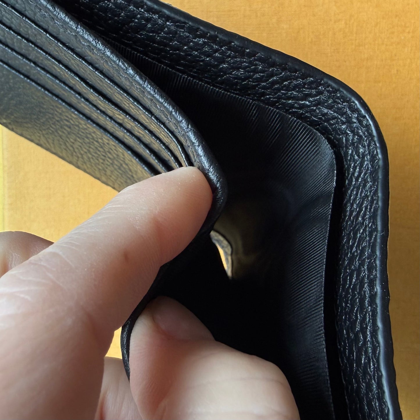 New Authentic GG Jumbo Wallet Black Leather