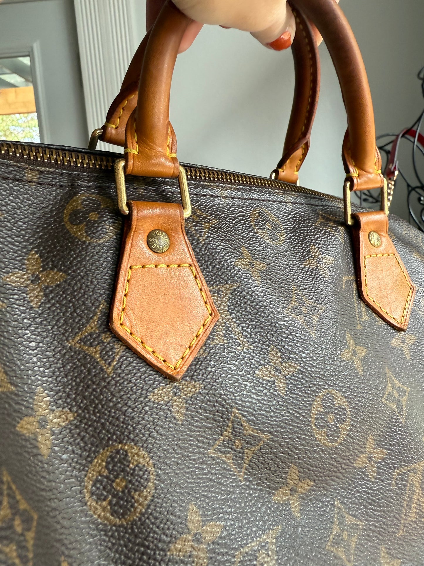 THE SHOWGIRL Authentic Preloved LV 2002 Speedy 30 monogram