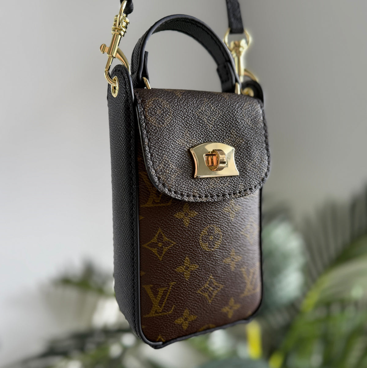 The SIDEKICK || Handmade Upcycled Luxury Lock Bag