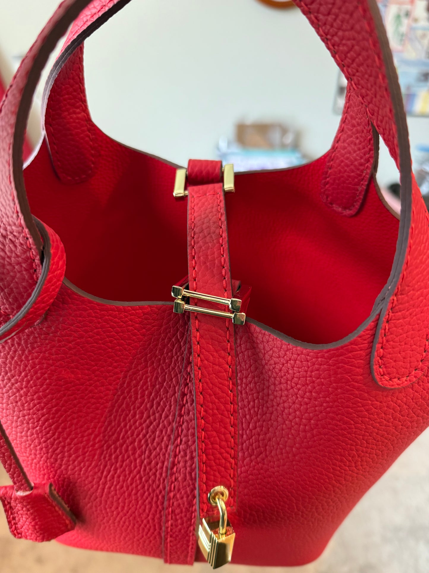 Mama SWICOTIN Handbag in Red