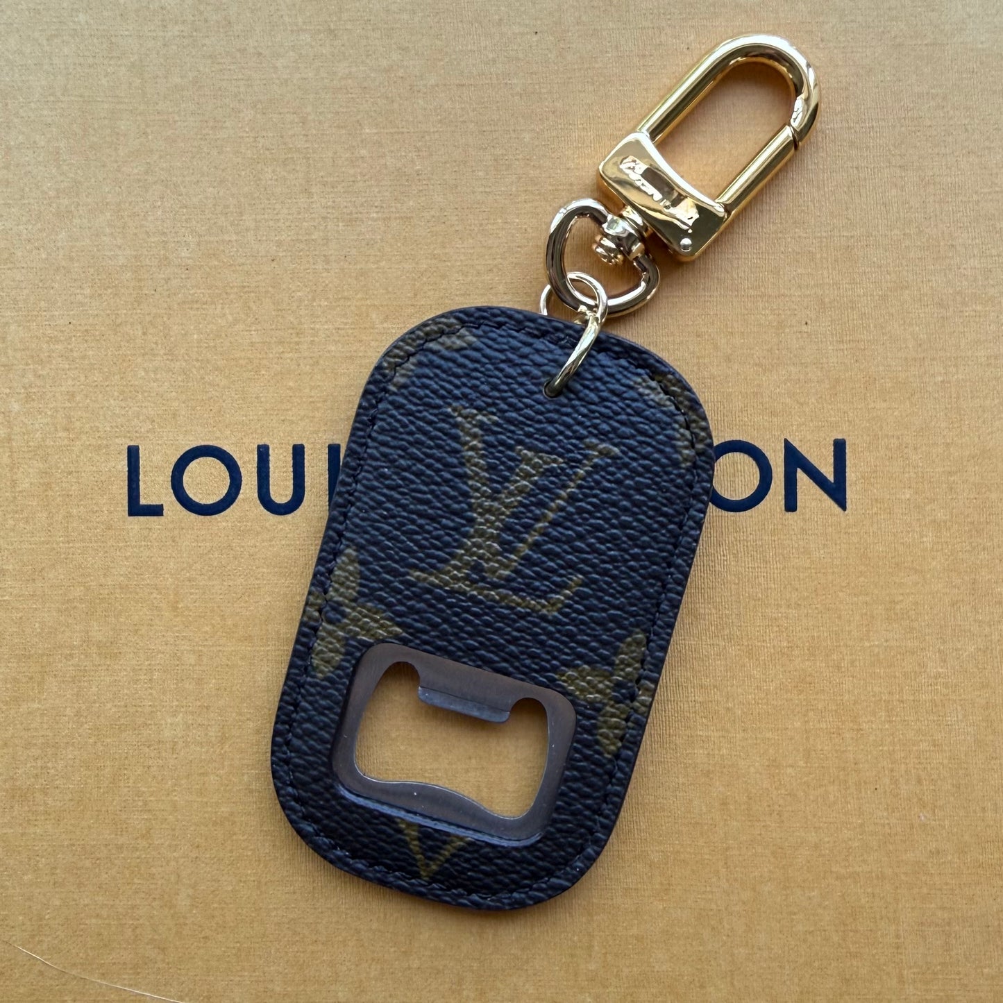 { AUGUST } Handmade Mono Bottle Opener Keychain