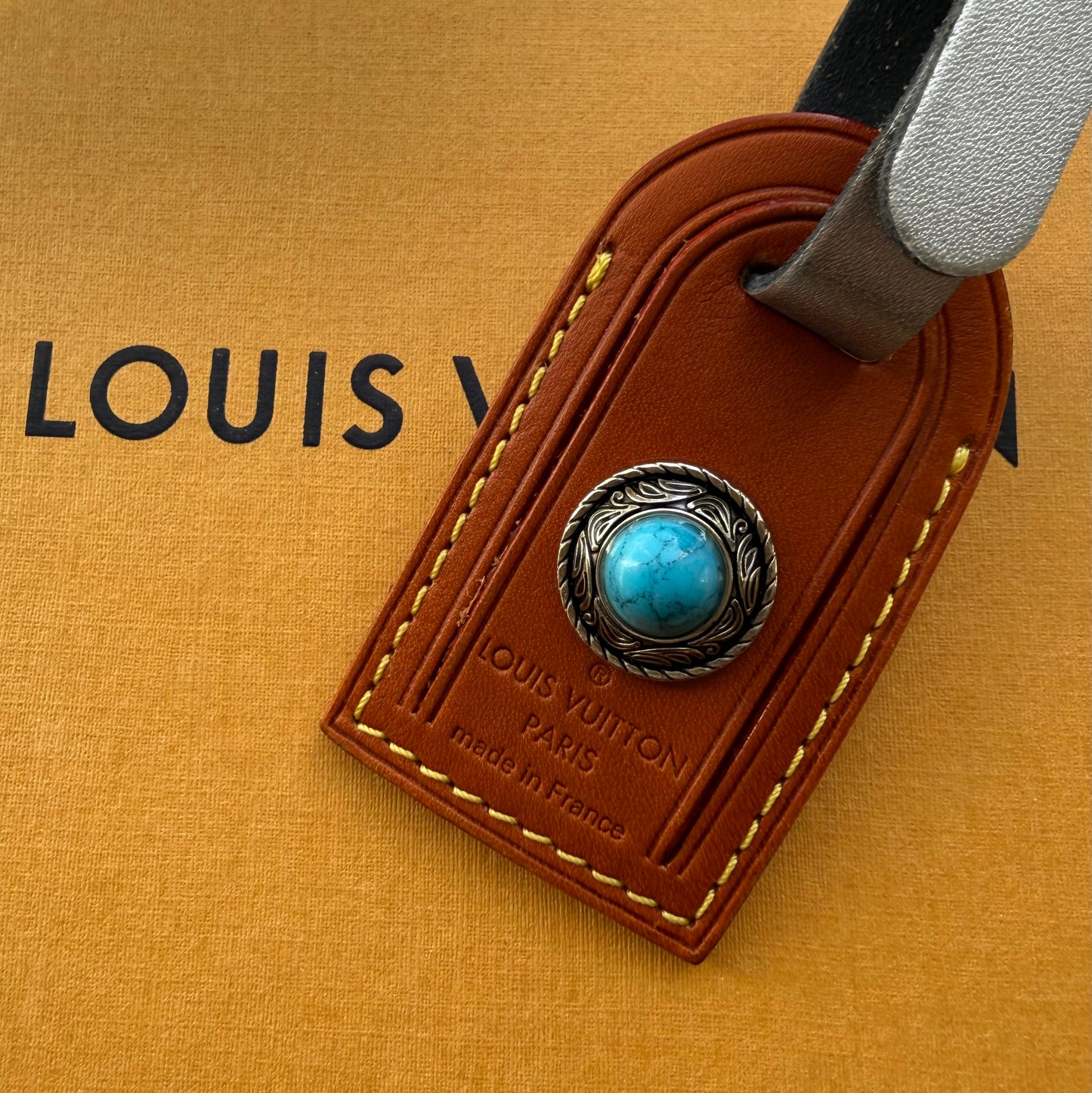 { RODEO } Authentic Preloved Small Luggage Tag Bag Charm