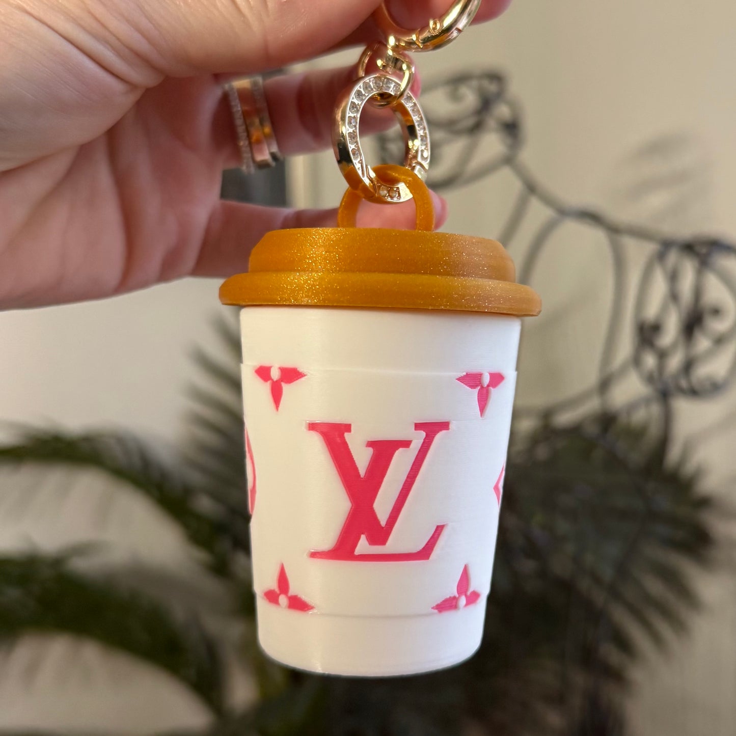Mr Seattle Swiftie Lux Coffee Cup Charm (Pink)