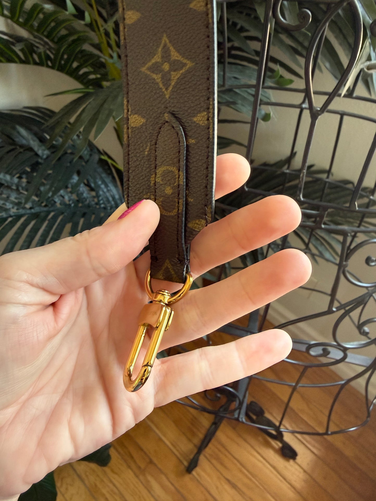 Handmade Wide Mono Crossbody Strap