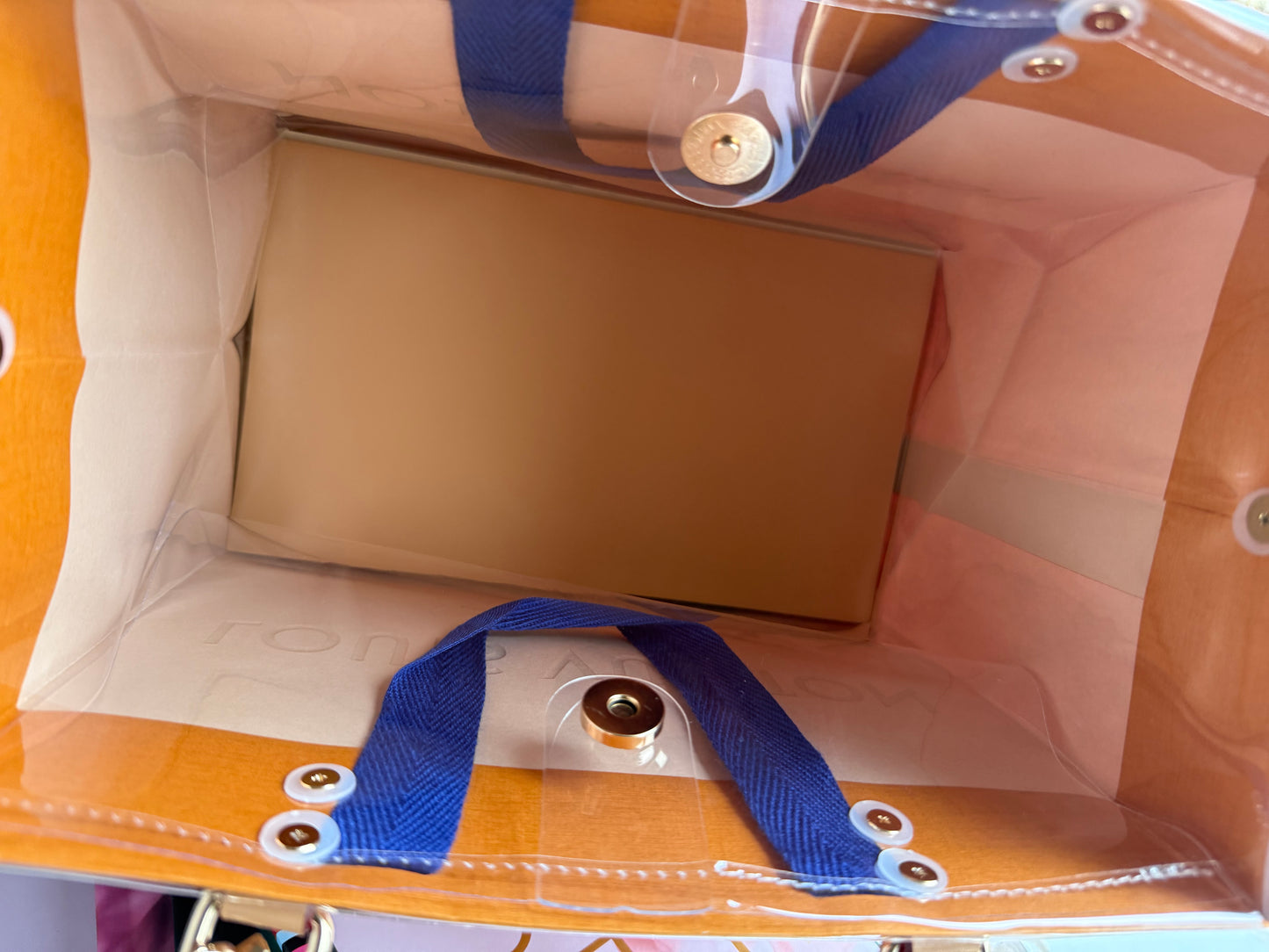 Handmade Upcycled LV Gift Tote Bag - Medium
