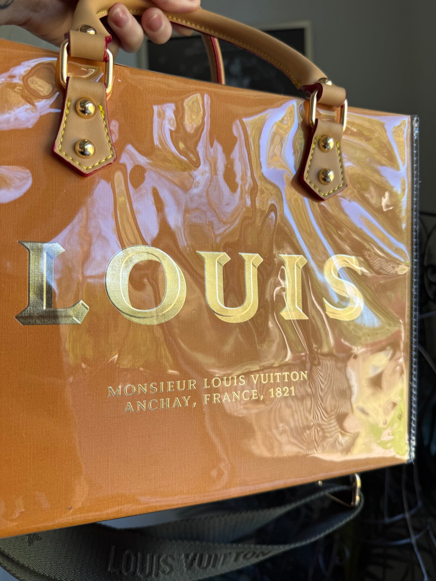 The ABIGAIL PVC Gift Bag Tote