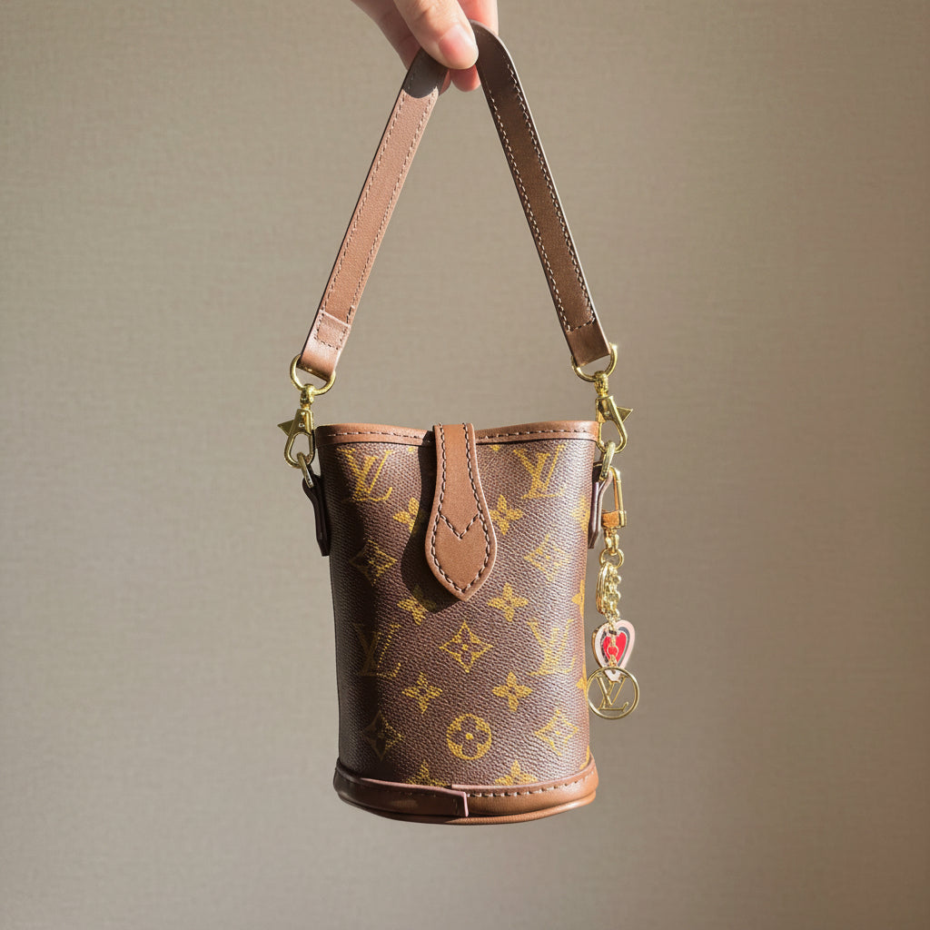 BEGIN AGAIN Festival Crossbody || Leather & Mono Handmade Upcycled Mini Bag