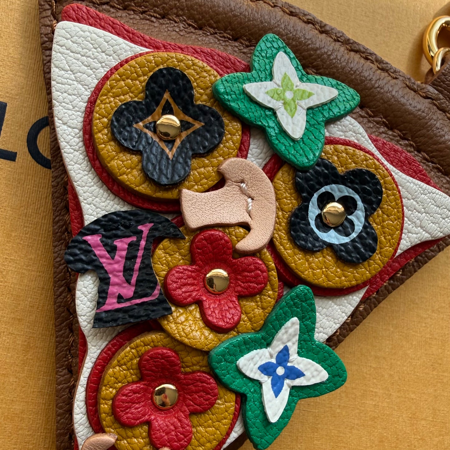 The SLICE OF LIFE || Handmade Artisan Luxury Pizza Charm