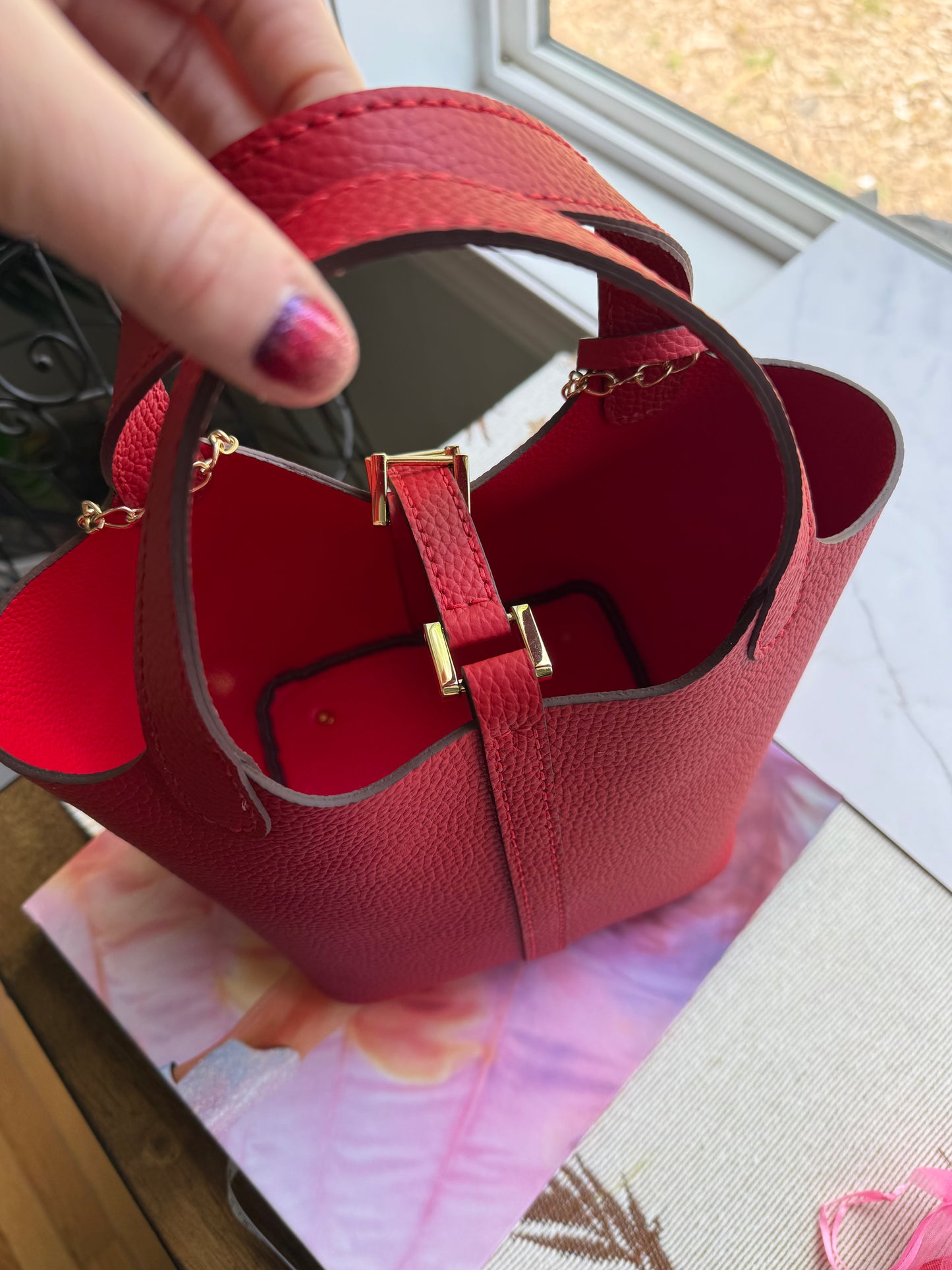 Mama SWICOTIN Handbag in Red