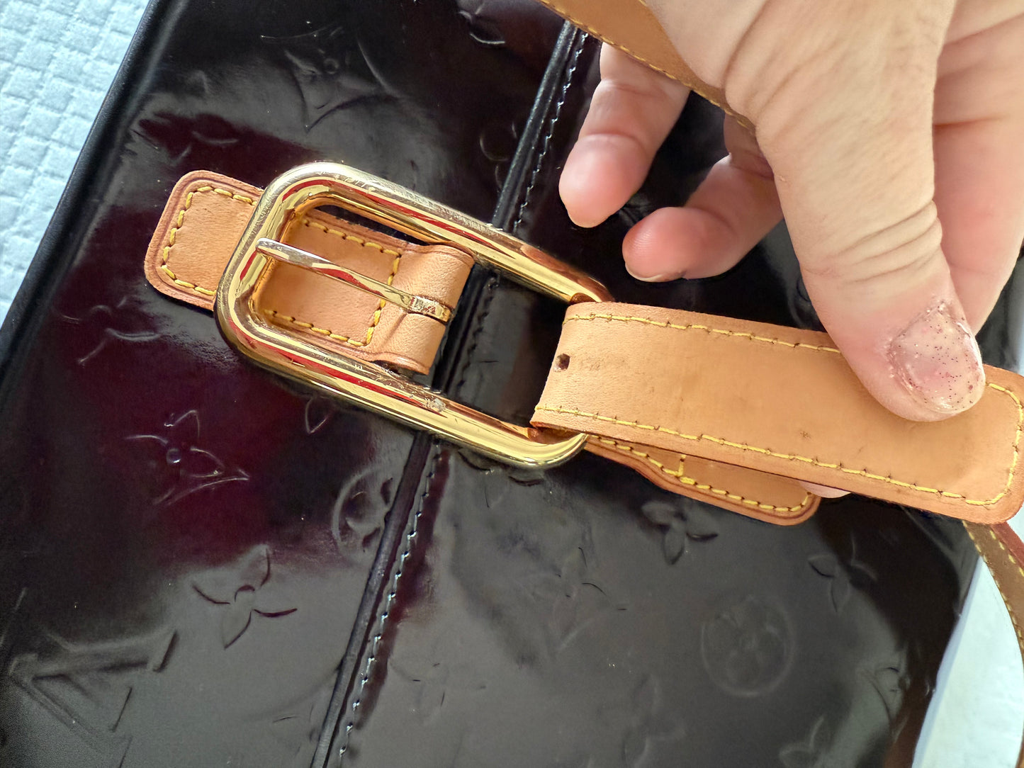 Authentic Preloved Vintage LV Christy GM
