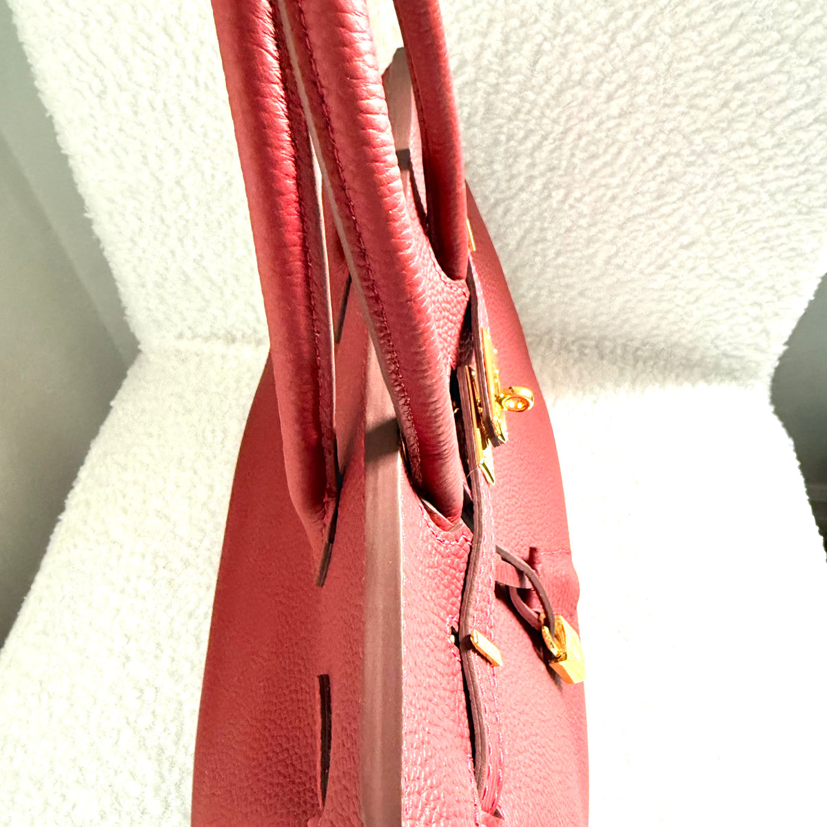 The SWIRKIN 30 || Handmade Handbag in Wine Country Maroon
