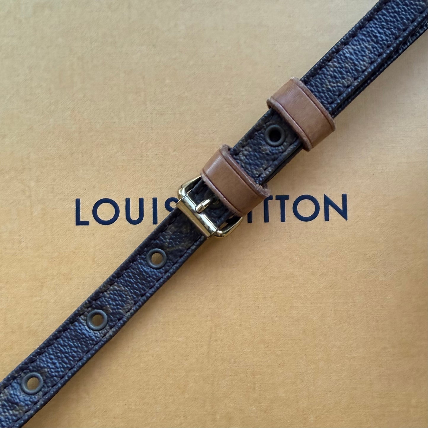 Authentic Vintage Preloved Louis Vuitton Luxury Mono Crossbody Strap Replacement