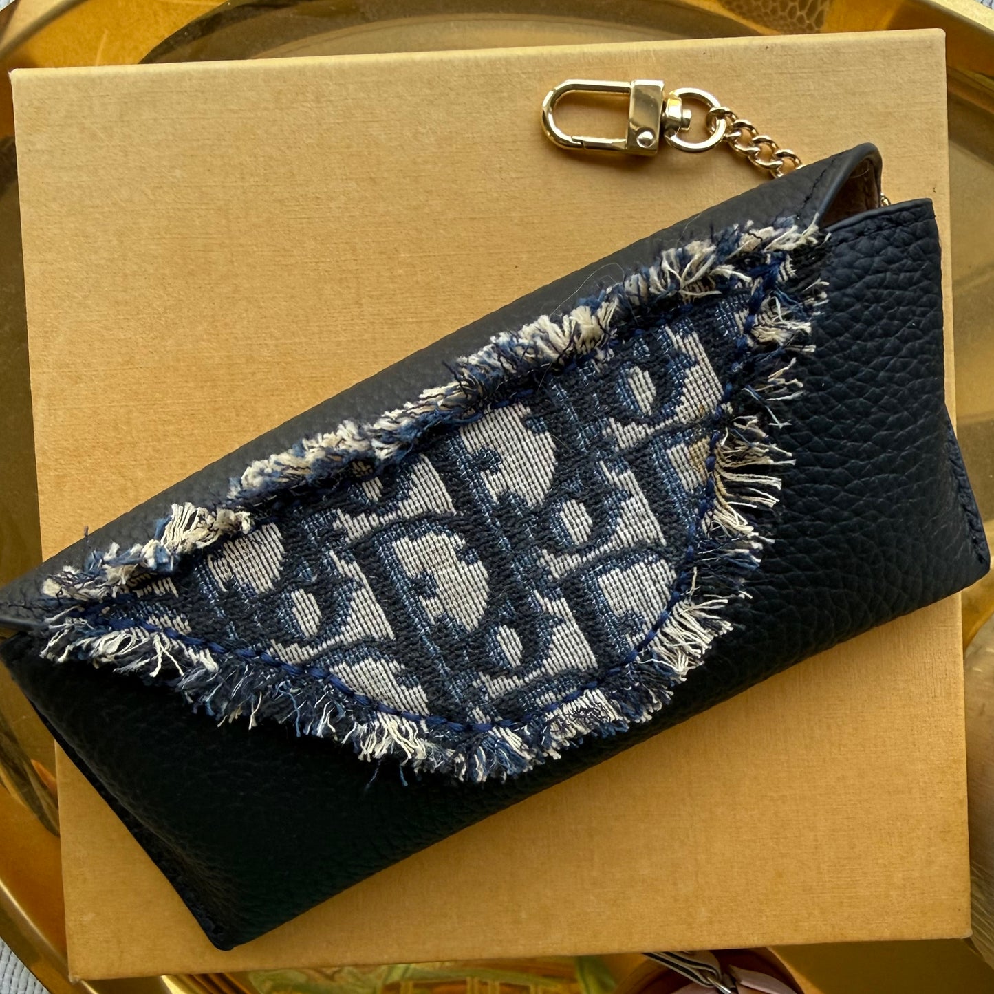 TWENTY-TWO || Handmade Upcycled Luxury Dior Tapestry Soft Shell Sunnies Sleeve