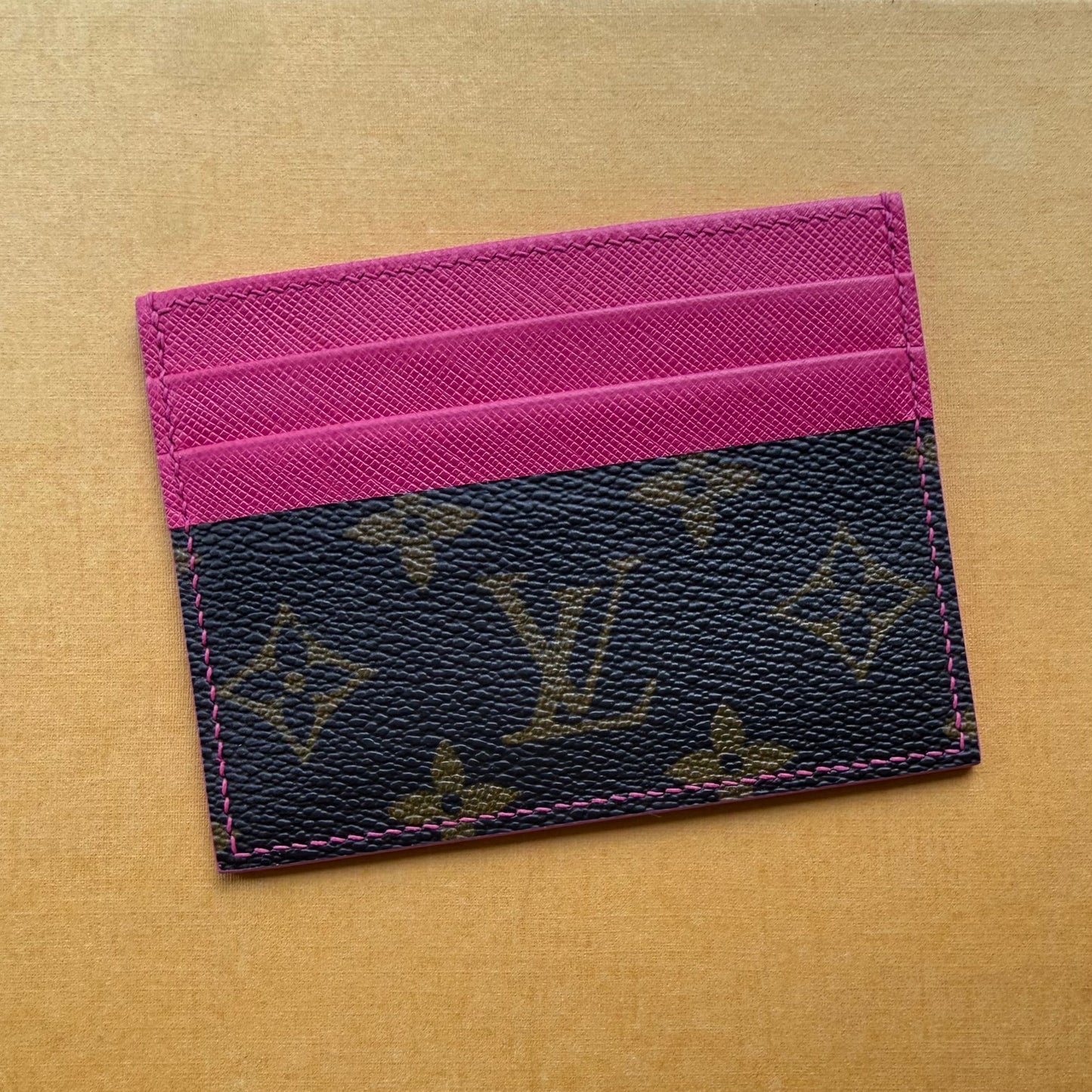 The BEJEWELED Wallet in Bright Pink