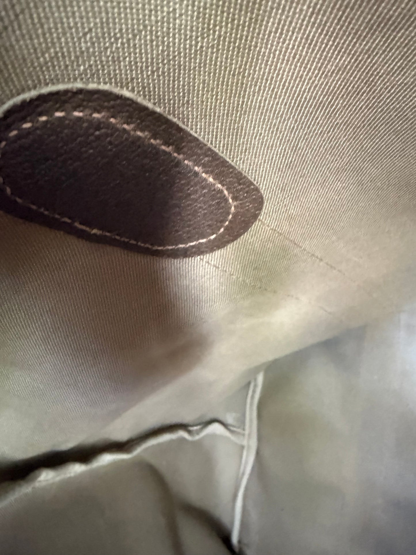 SOLD * Authentic Preloved Vintage Canvas Weekender Bag