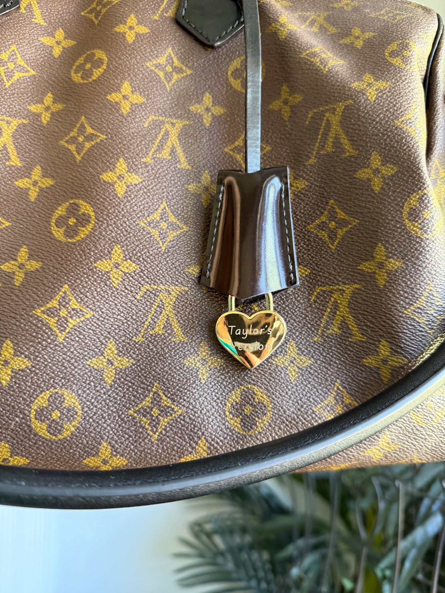 Preloved Authentic Reimagined Vintage LV Speedy 35 DARK *one of one*