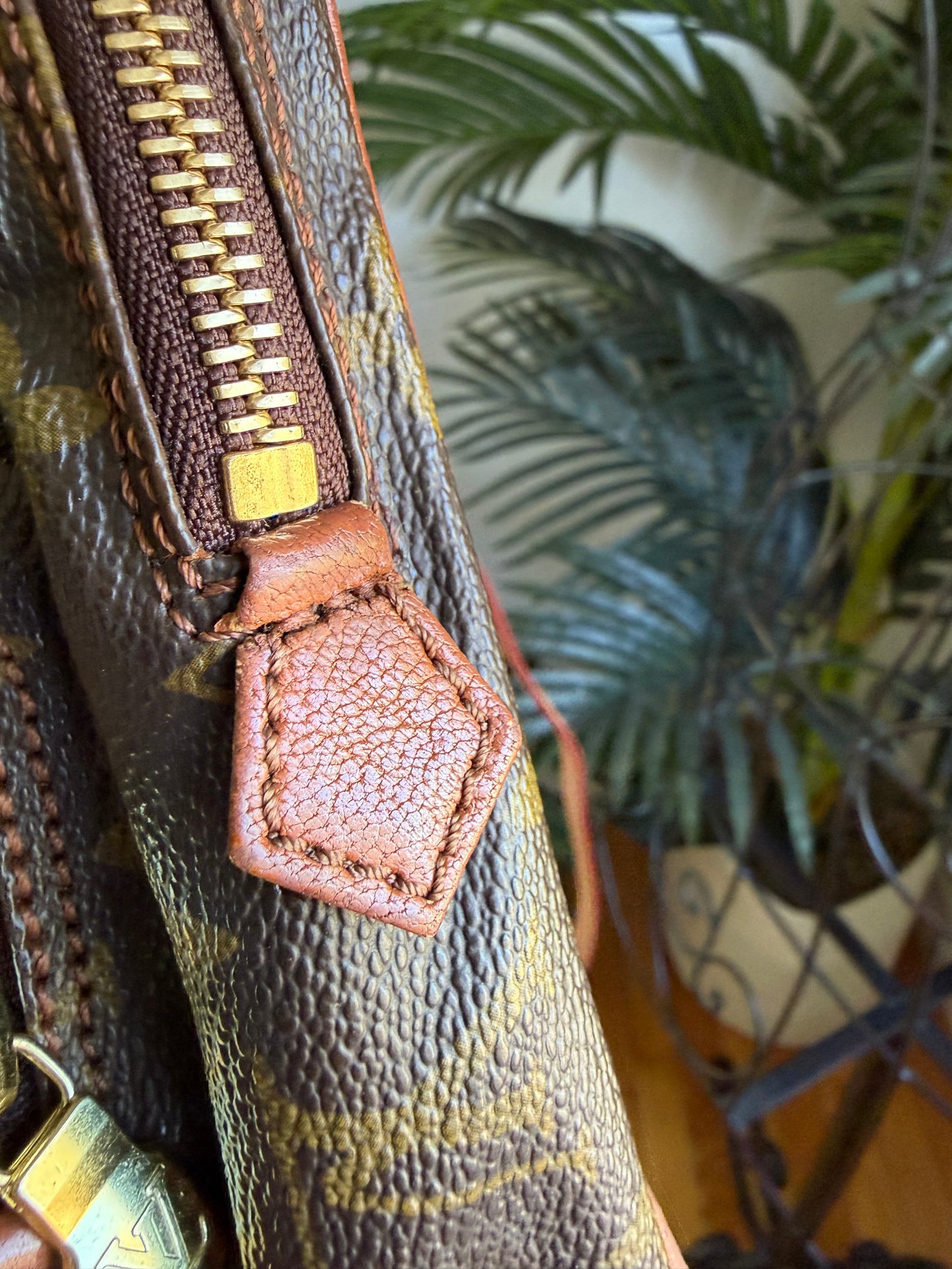 Authentic Preloved Vintage LV Mini Amazone Crossbody with Charm