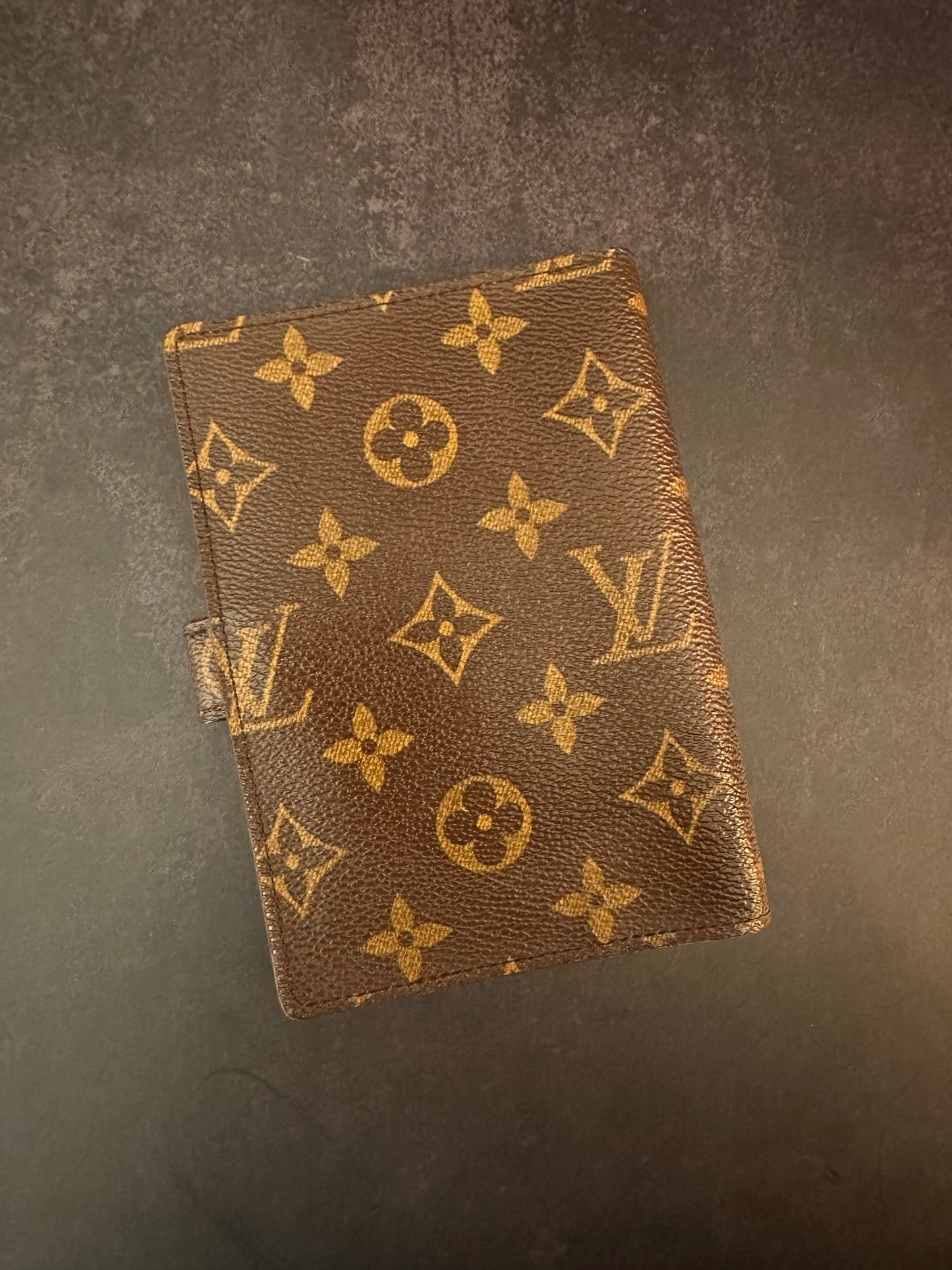 Authentic Vintage LV Mono Agenda PM