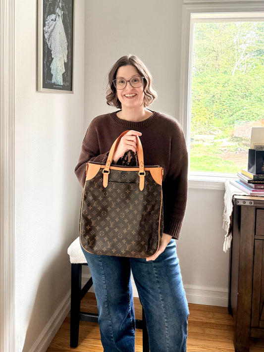 Authentic Preloved Vintage LV Odeon GM Tote Bag