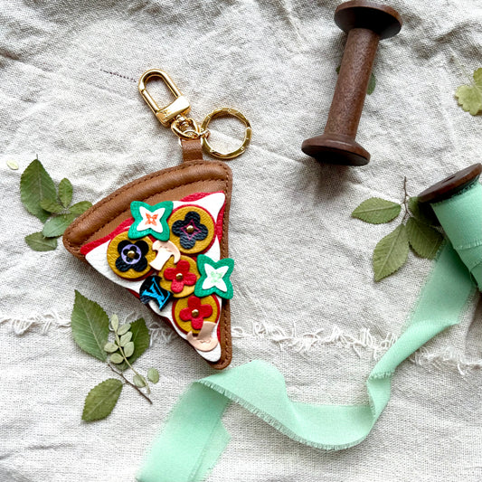 The SLICE OF LIFE || Handmade Artisan Luxury Pizza Charm