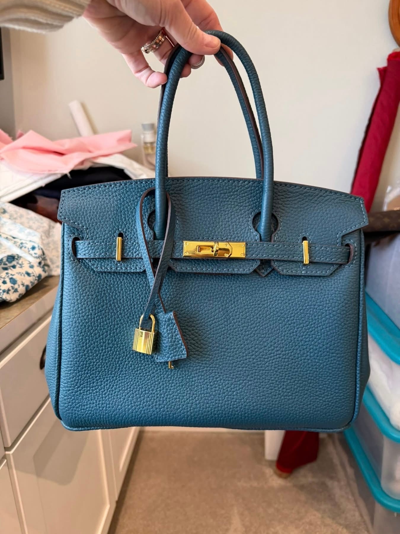 The MAMA SWIRKIN 30 || Handsewn Artisan Luxury Leather Handbag *Preorder