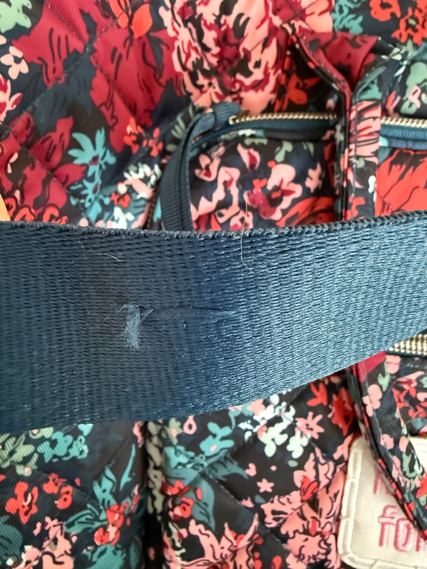 { KIND & CLEVER } Preloved Authentic Reimagined V Bradley Travel Tote Bag