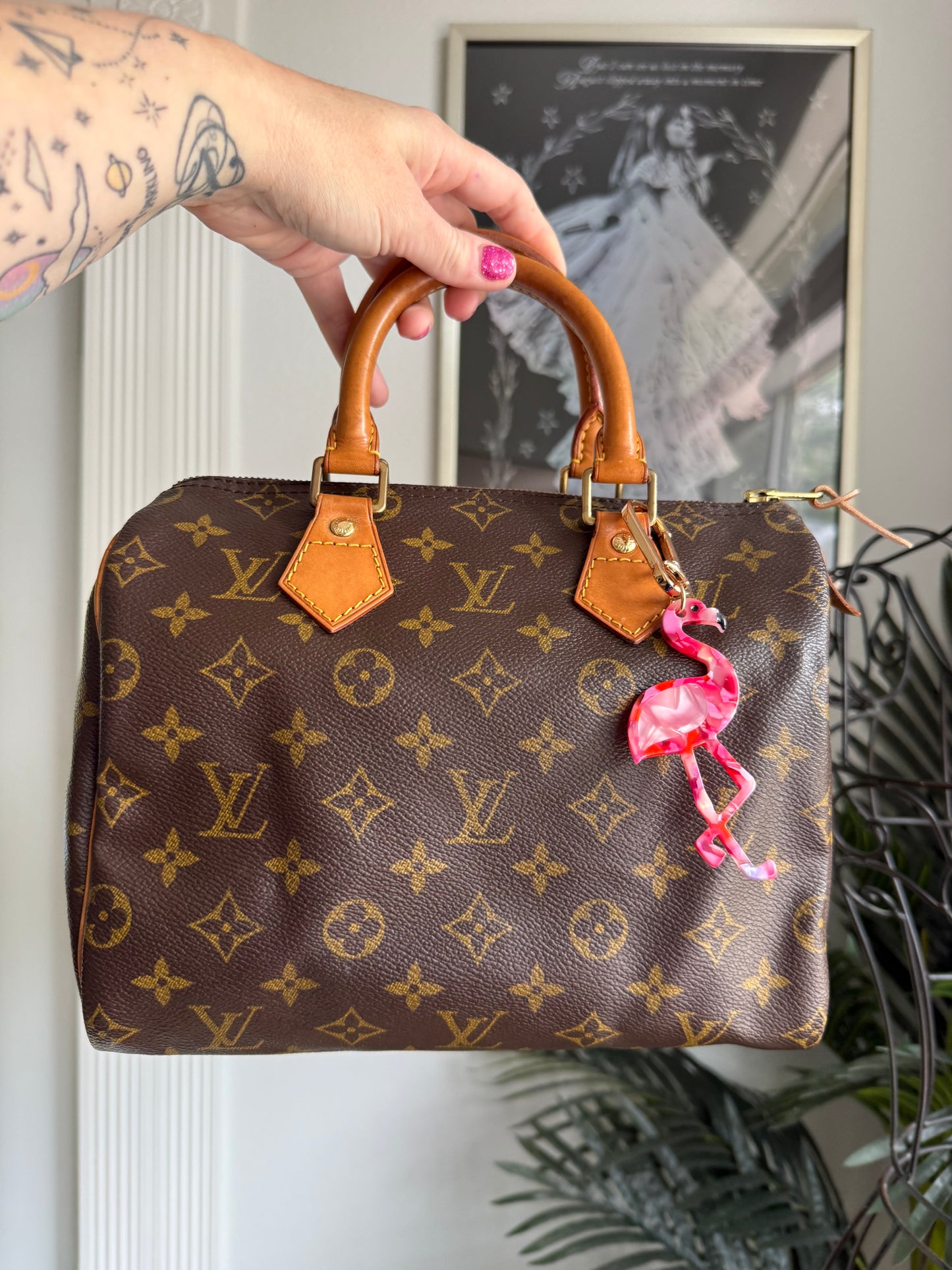 Authentic Preloved Vintage 1993 LV Speedy 25