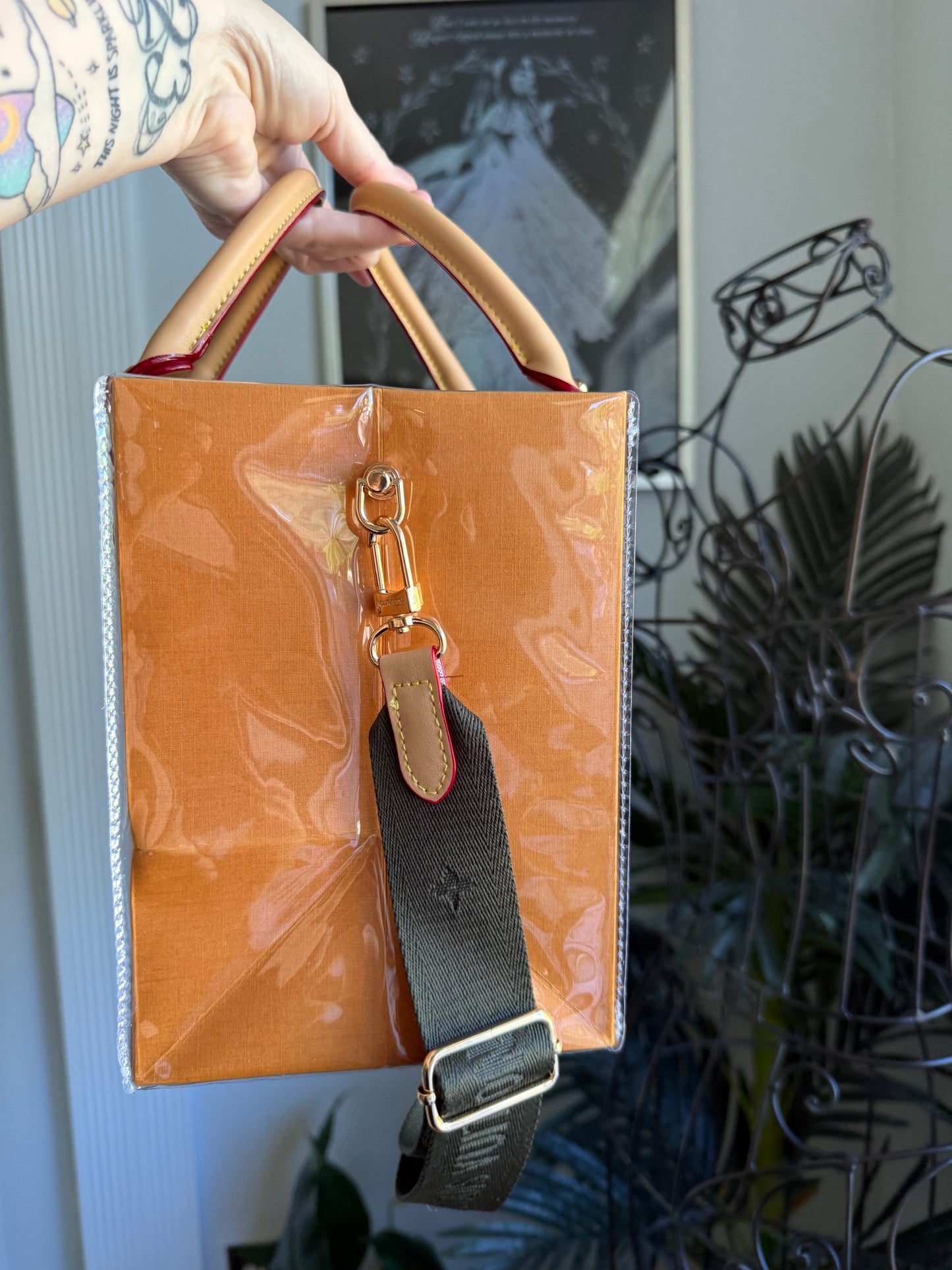 The ABIGAIL PVC Gift Bag Tote