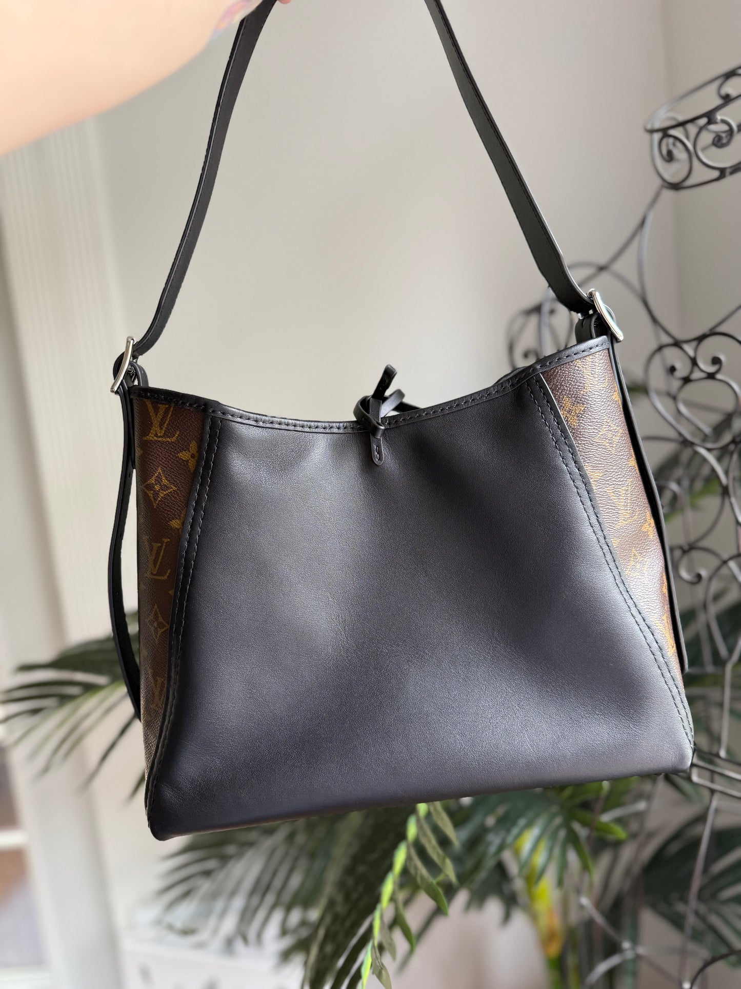 REP - Handmade Upcycled Mono Hobo Bag