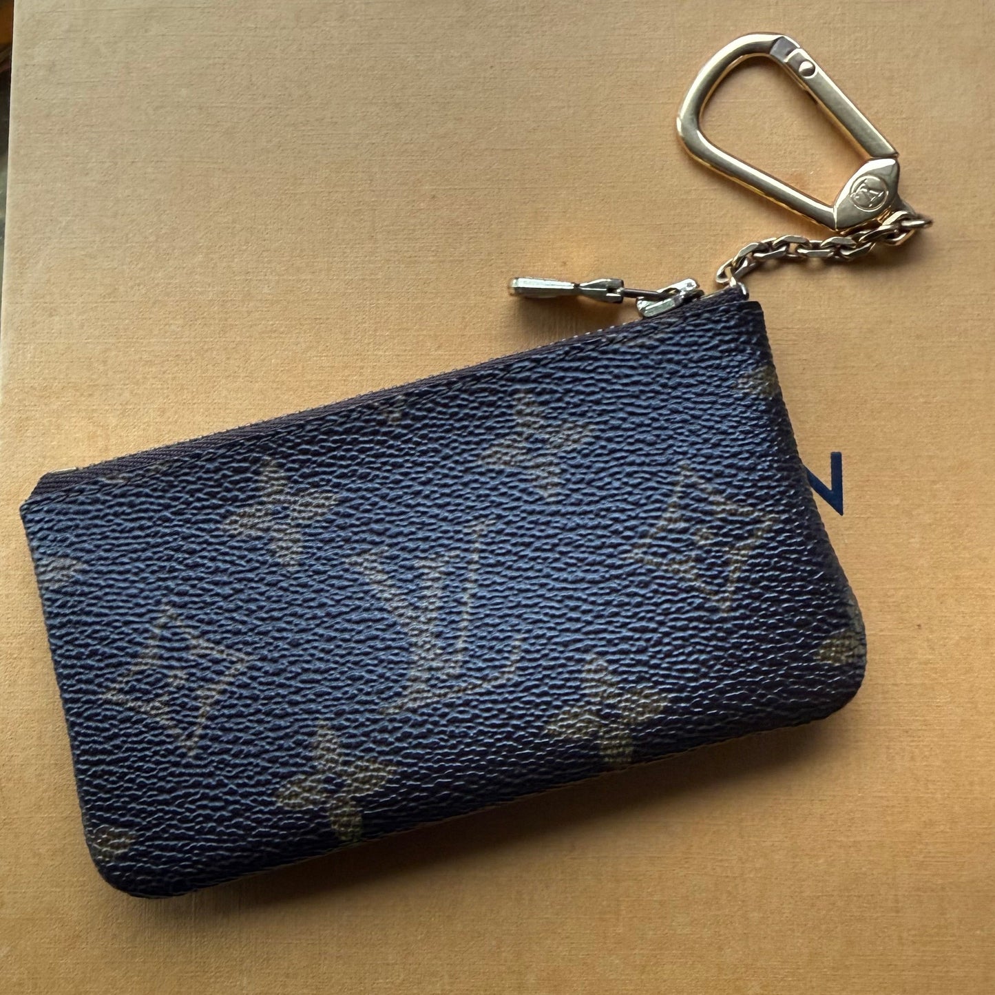Authentic Preloved Vintage 1993 Louis Vuitton Cles Key Pouch Bag Charm Accessory
