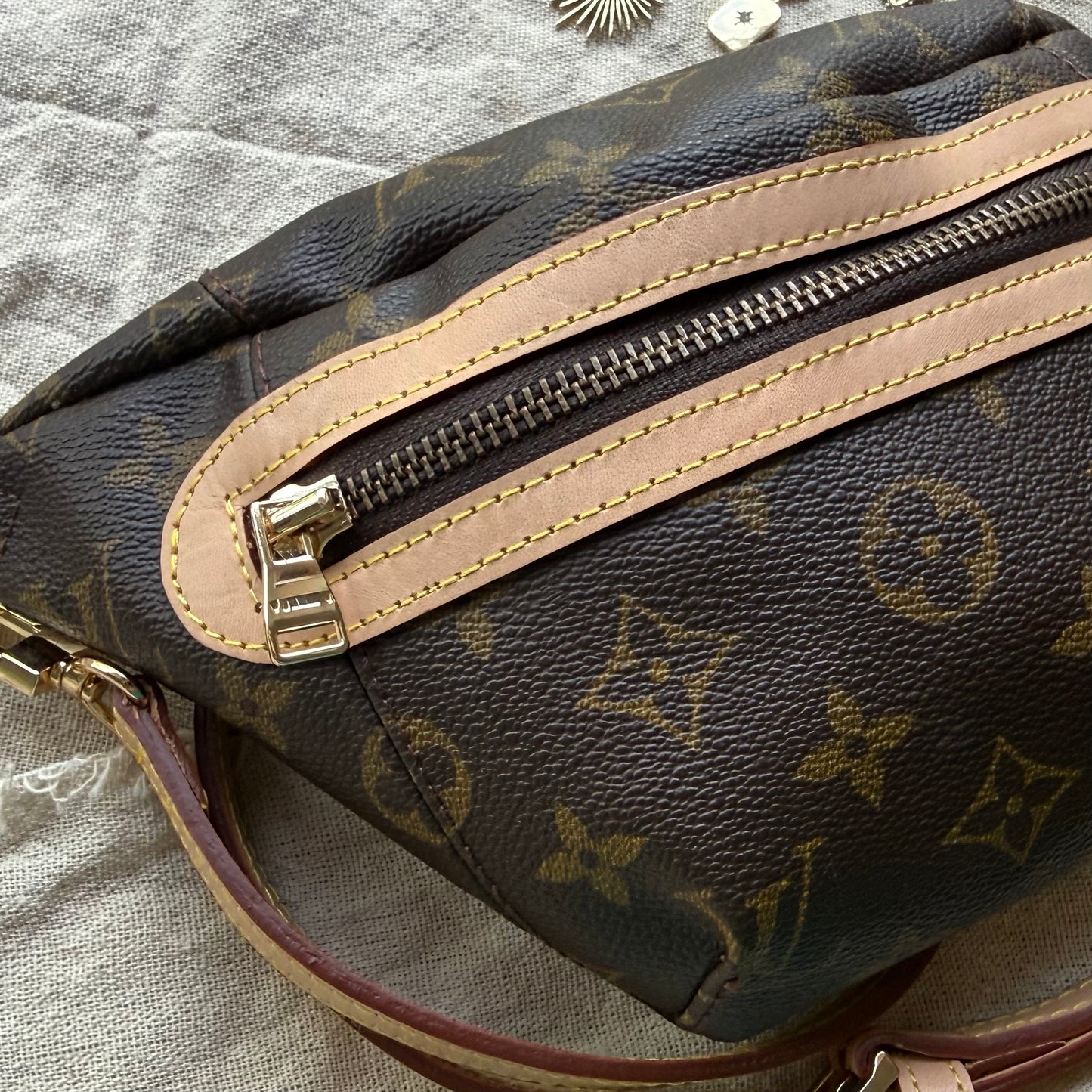 The JOURNEY Mini Fanny Pack || Handmade Upcycled Luxury Bumbag