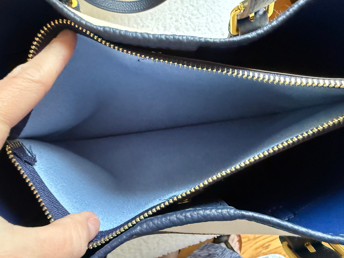 The SELENA Tote || Handmade Upcycled Luxury Authentic Dusty Bag