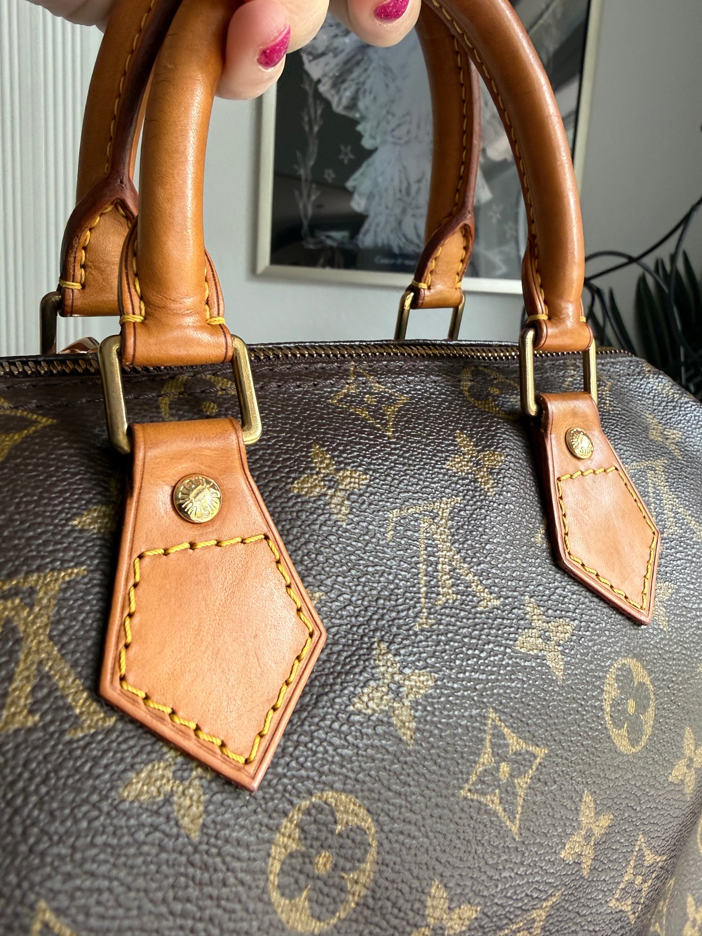 Authentic Preloved Vintage 1993 LV Speedy 25