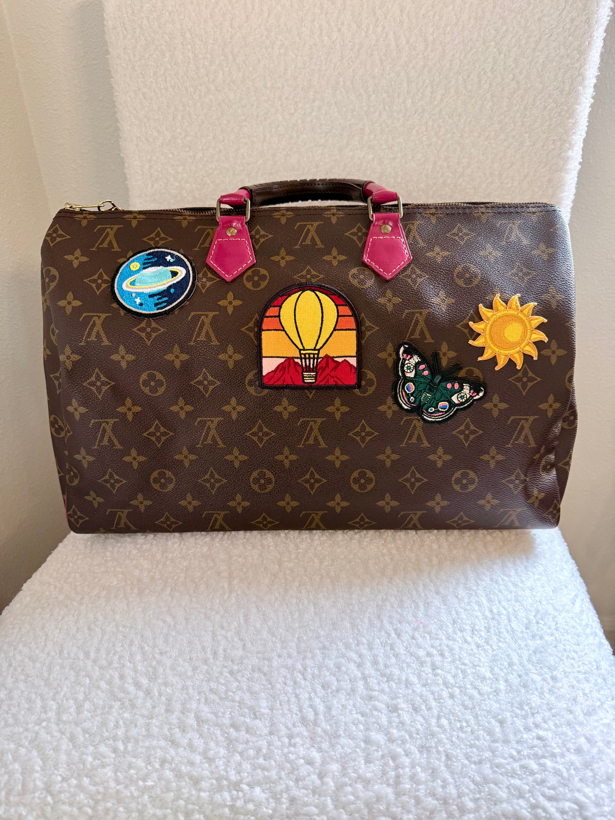The FLYER Bag || Authentic Preloved Reimagined Vintage 1991 Speedy 40