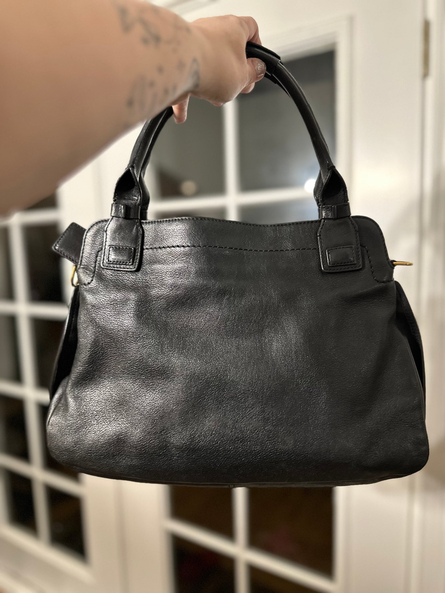 Authentic Preloved CHLOE Margaret Bag in Black