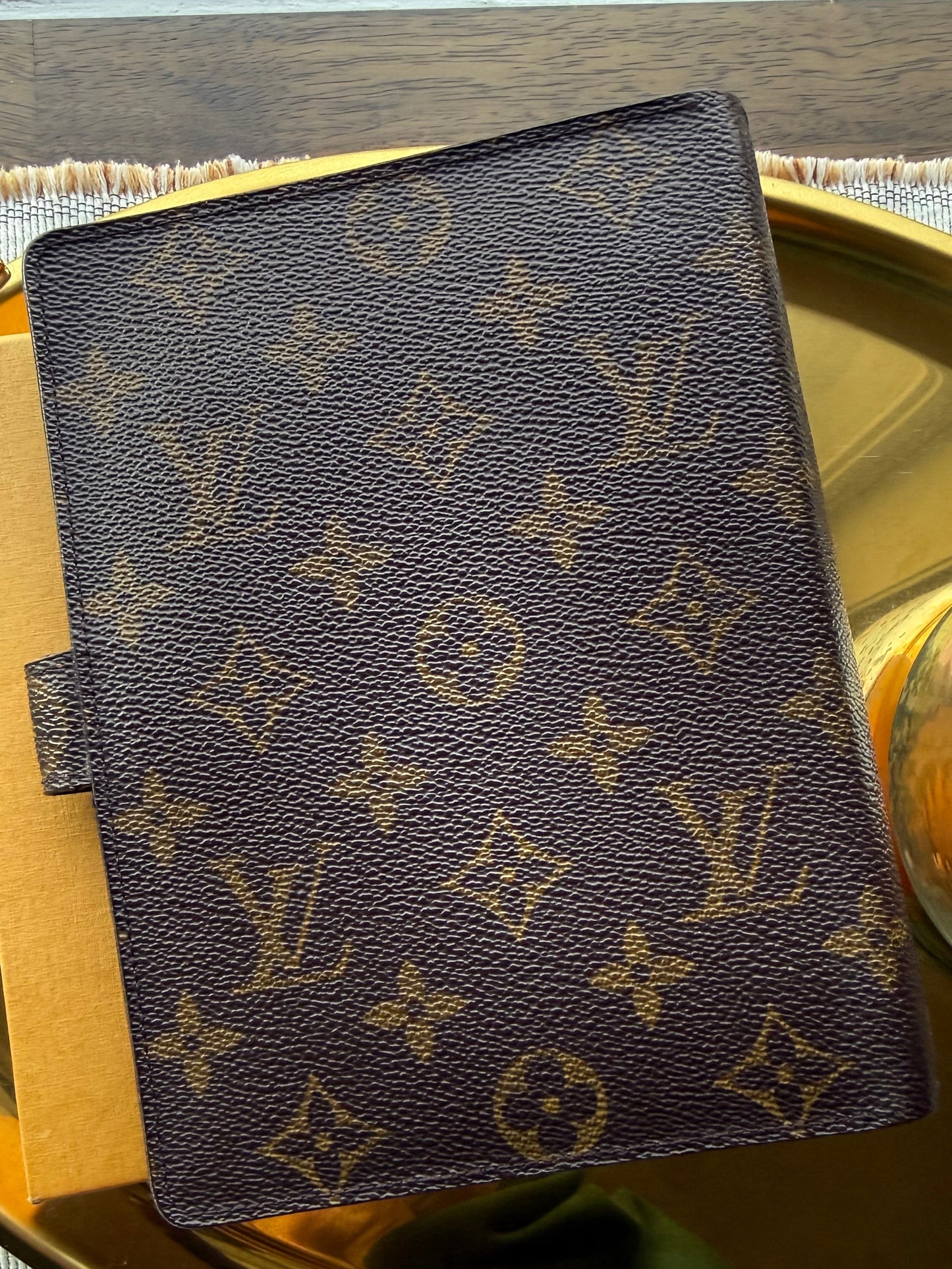 Authentic Preloved 2002 LV Agenda MM in Mono - Complete Set