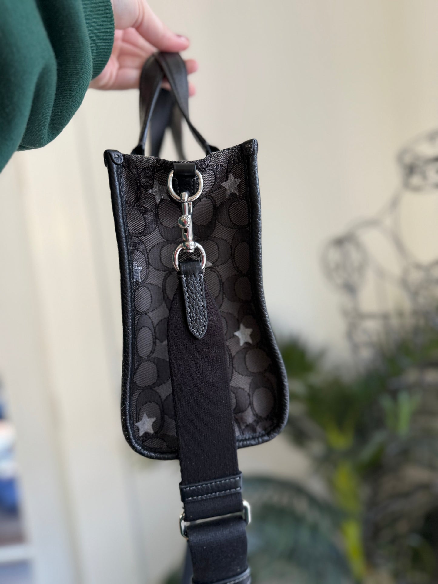 Reimagined Authentic Preloved Coach tote and wallet