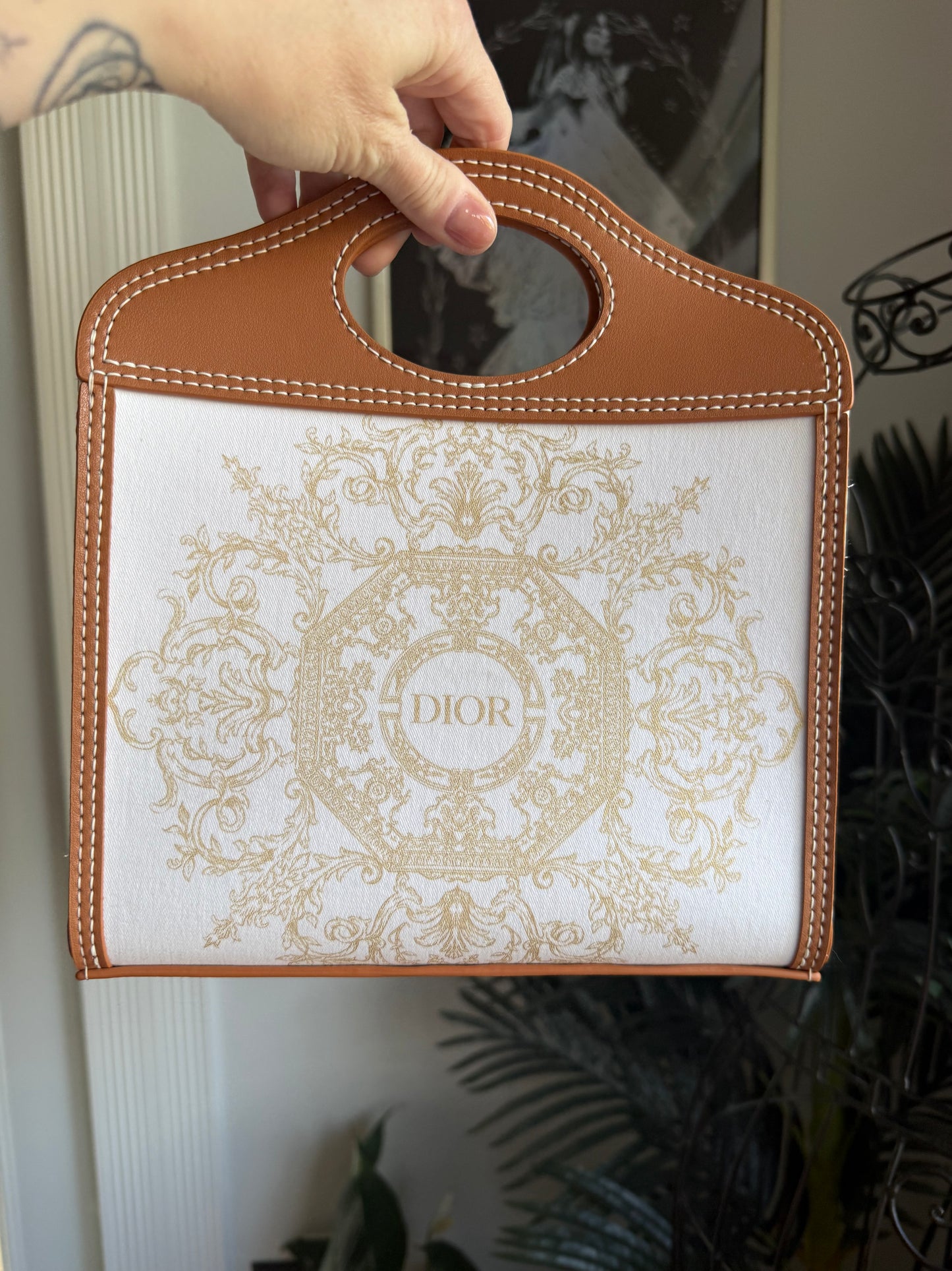 OUR SONG Handbag - Dior White Starlight Dusty