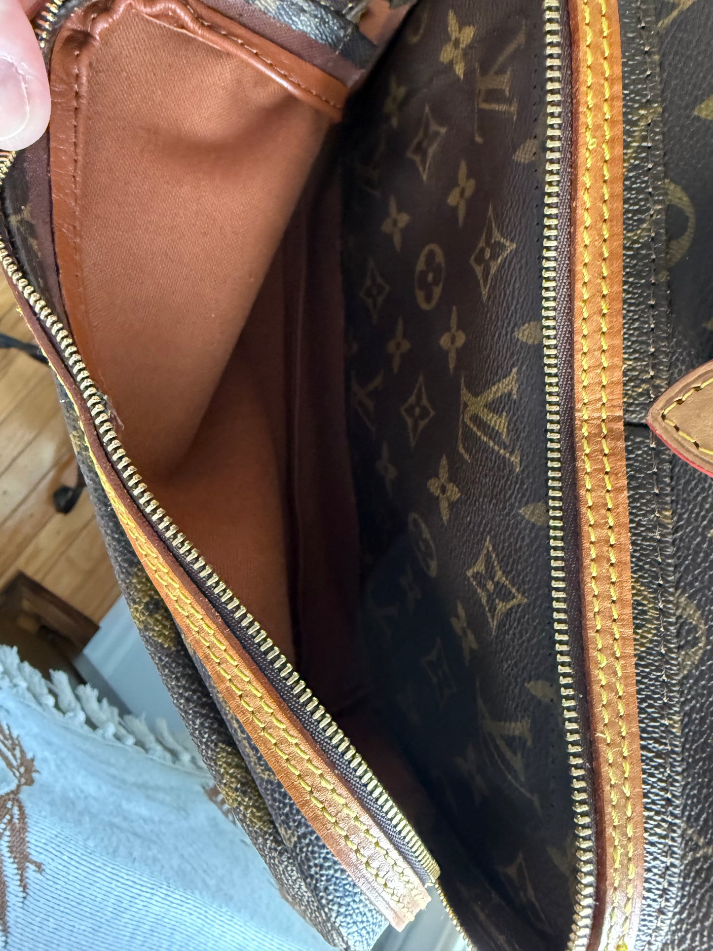 Authentic Preloved Reimagined LV Montsouris GM Backpack