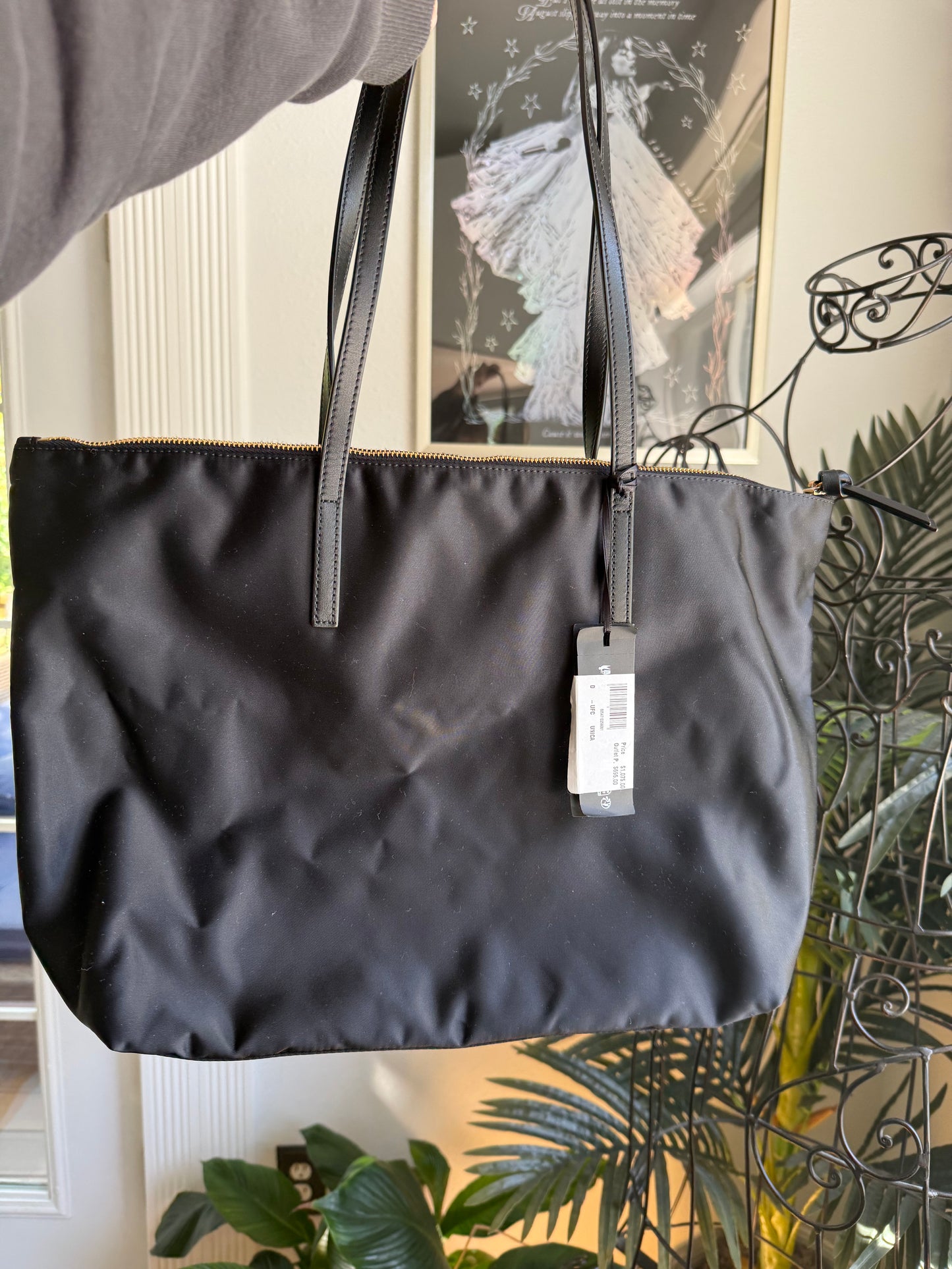 Authentic NEW WITH TAGS Versace Nylon and Leather Medusa Tote