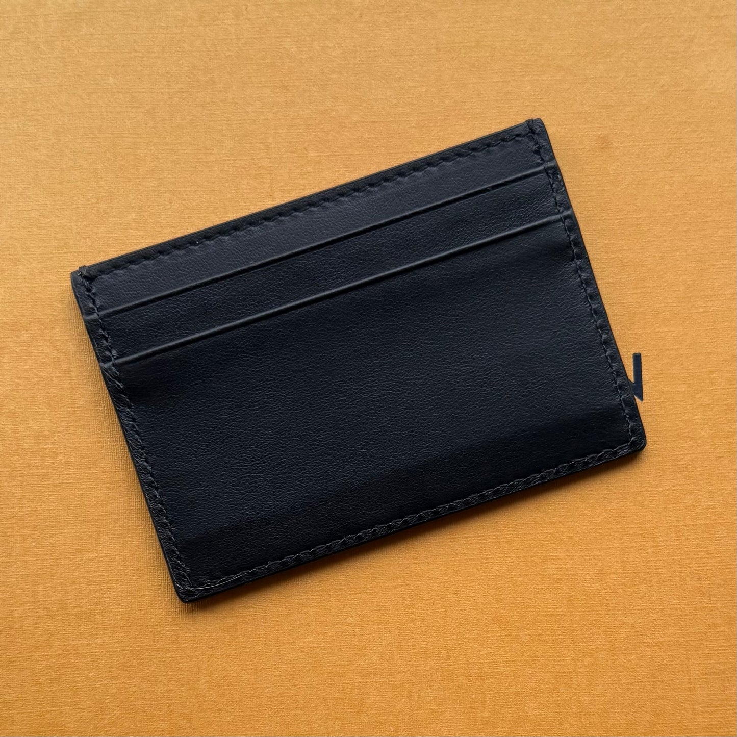 Authentic Preloved GG Card Wallet in Black