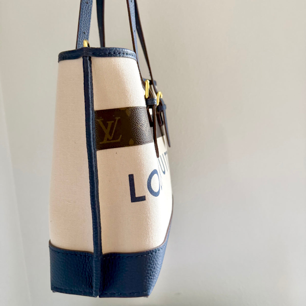 The SELENA Tote || Handmade Upcycled Luxury Authentic Dusty Bag