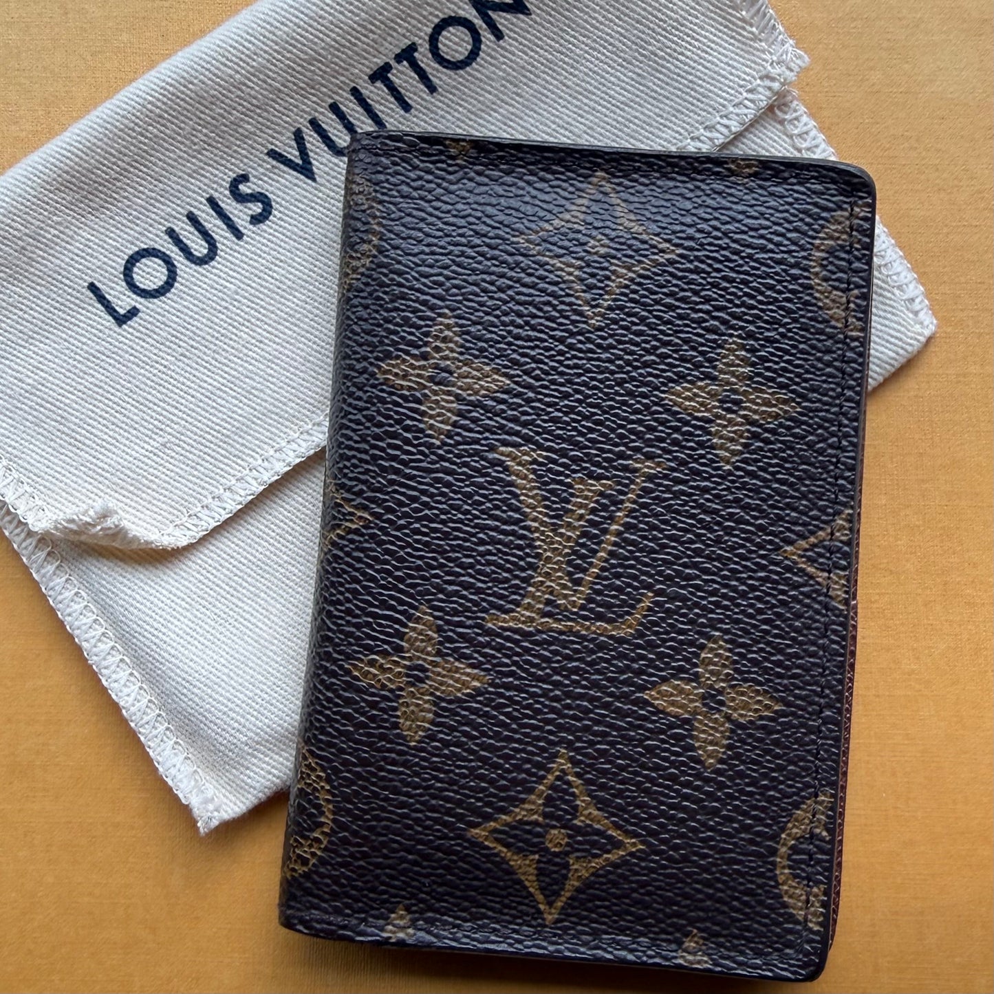 Preloved Authentic Vintage LV Mono Pocket Organizer