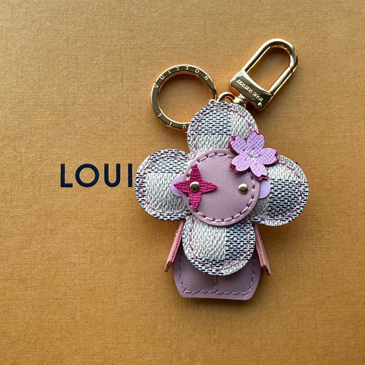 Handmade Pink + DA Cherry Blossom Sunny Doll Bag Charm