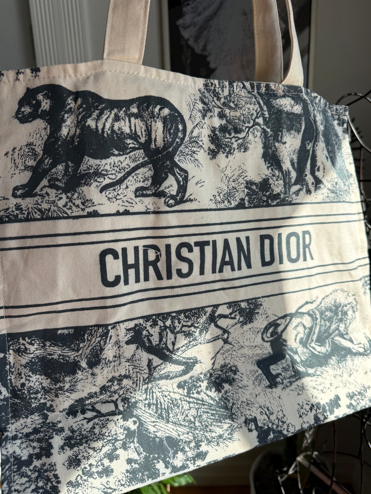 Authentic New Diorivera Vip Tote - Deep Navy