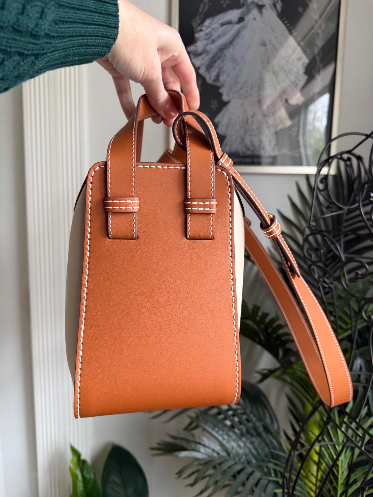 Handmade Leather Hammock Bag